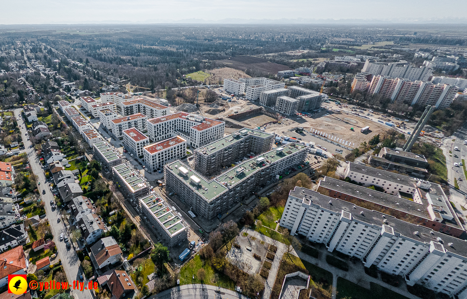 22.03.2023 - Baustele und Wohnanlage Alexisquartier